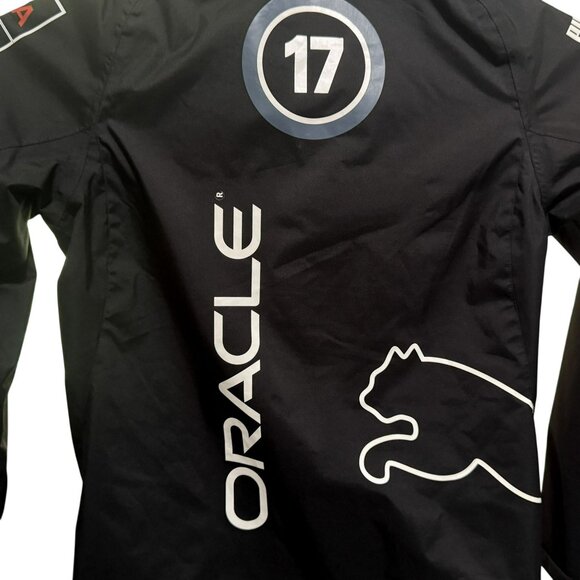 Oracle Womens Puma Americas Cup Team USA Defender Zip Windbreaker Jacket Sz S - Picture 4 of 9